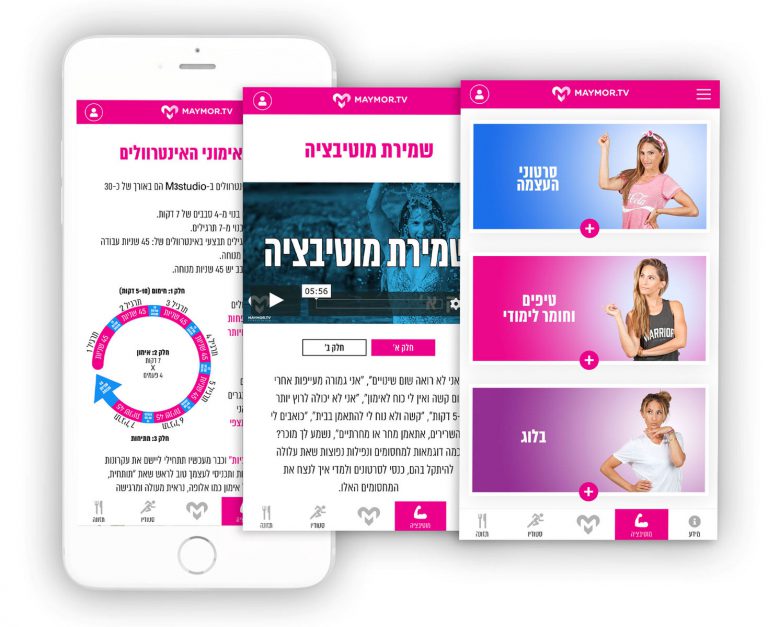 סטודיו M3 - תוכניות כושר אונליין | אימון ביתי לתוצאות מדהימות | מאי מור